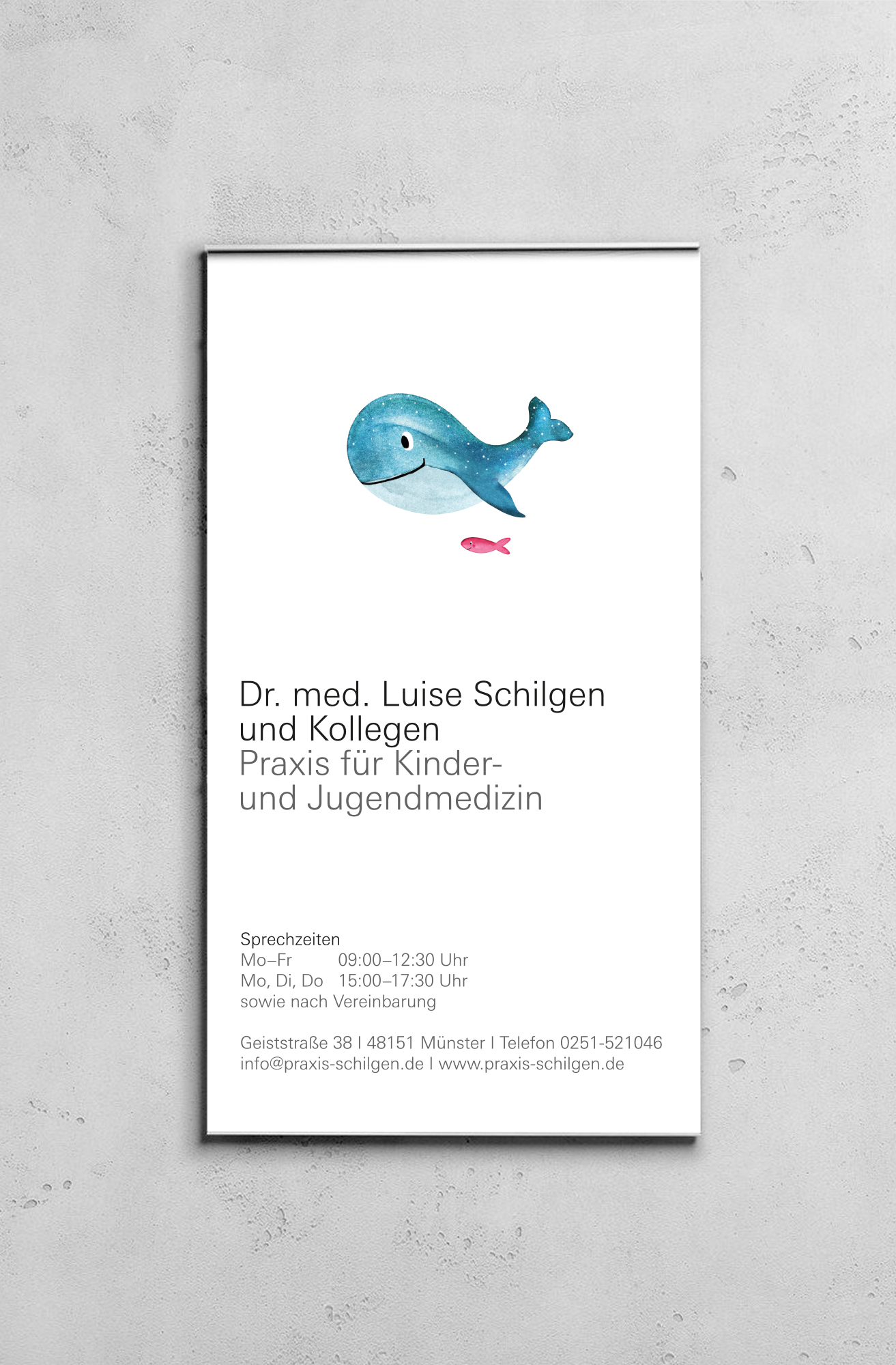 Kinderarztpraxis Luise Schilgen ￨ Corporate Design, Logo, Umsetzung